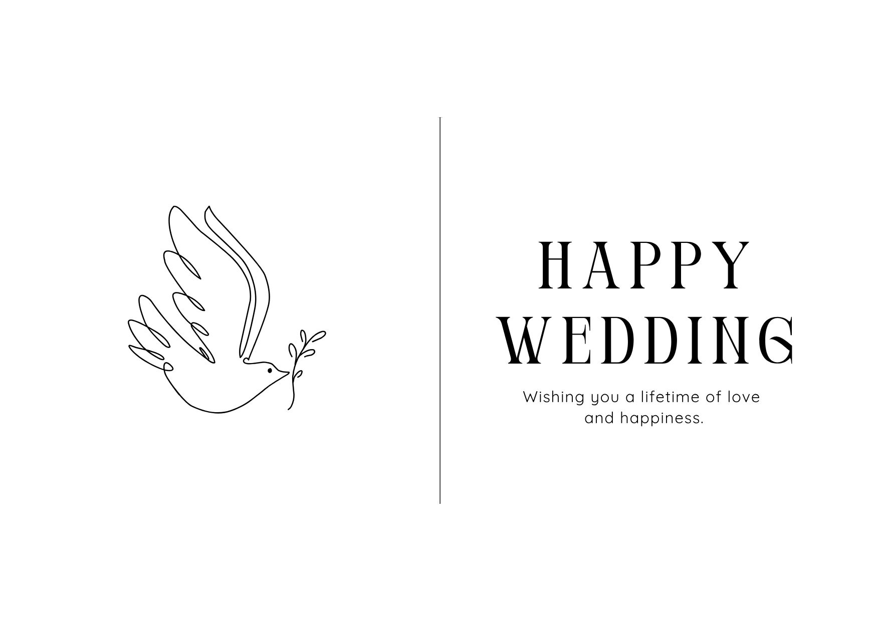 HAPPY WEDDING