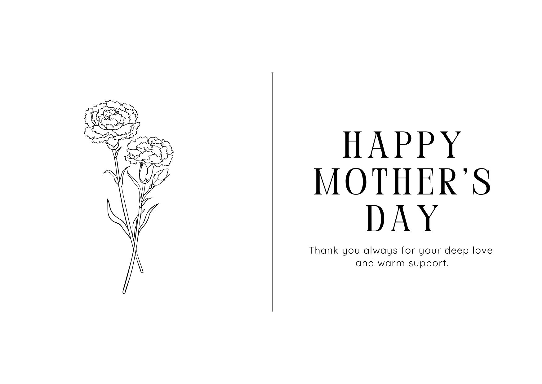 HAPPY MOTHER'S DAY